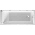 Duravit - baignoire starck rectangulaire 1600x700 mm, avec un dossier, avec un appui - tête, en acrylique ... Duravit - baignoire starck rectangulaire 1600x700 mm, avec un dossier, avec un appui - tête, en acrylique ...