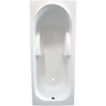 Ondee zen - baignoire rectangulaire fany 170x70cm - abs et acryl renforc 3mm - blanc
