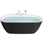 Baignoire ilot centrale en acrylique sanitaire blanc ultra elgante et trs design pour salle de bains ...