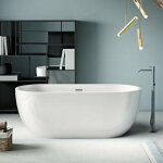 Stano. - baignoire lot design ovale boston blanche 180 cm