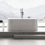 Bernstein - baignoire îlot riva 2. 0 en acrylique blanc - dimensions sélectionnables sans robinet mitigeur, ... Bernstein - baignoire îlot riva 2. 0 en acrylique blanc - dimensions sélectionnables sans robinet mitigeur, ...