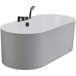 Baignoire �lot stepona avec robinetterie - 195 l - 1507558 cm - blanche