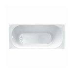 Baignoire rectangulaire geberit bastia - avec pied - 170x70 cm - 00091600000