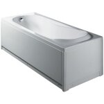 Baignoire rectangulaire s / whirlpool c / panneaux mod milo Baignoire rectangulaire s / whirlpool c / panneaux mod milo