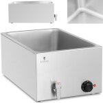 Bain marie - 600 w - gn 1 / 1 - sans conteneur - tap de drainage