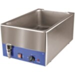 Bain marie inox gn1 / 1 pour bac p - 150 mm avec Bain marie inox gn1 / 1 pour bac p - 150 mm avec