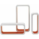 Set 3 pièces (cm 10x10x30 + cm 15x10x35 + cm 20x10x40 Évier rectangulaire en mdf pierre blanc / orange ... Set 3 pièces (cm 10x10x30 + cm 15x10x35 + cm 20x10x40 Évier rectangulaire en mdf pierre blanc / orange ...