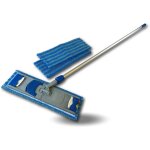 Kibros - balai easy press seul avec 3 serpillires frange microfibre avec ?illets 40 cm - quantit x ...