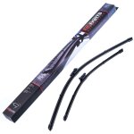 Balais d'essuie - glace avant 660 / 480 mm ddis aux modles audi, bmw, fiat, ford, opel, renault, vw, ...