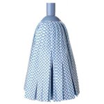 Balai � franges tatay 1040700 bleu 24x30 cm microfibre