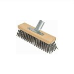 Vurahome - balai � poils en acier monobloc avec support de poign�e en m�tal t�te de balai � brosse - ...