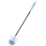 Balai wc long manche inox brosse sanitaire nettoyage toilette puissant lot 1 pi�ce.
