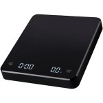 Balance  caf avec minuterie 3 kg / 0, 1 g, petite balance  caf avec capteur de gravit, balance de ...