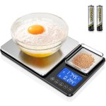 Balance de cuisine � double plateau avec affichage num�rique balance de cuisine de haute pr�cision, adapt�e ...