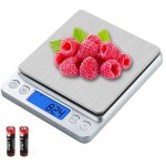 Balance de cuisine num�rique, 0. 01g �chelle de gram, cuisine alimentaire poids grammes et oz avec �cran ...