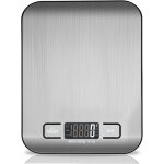 Balance de cuisine num�rique, balance de cuisson �lectronique en acier inoxydable de 5 kg, balance pour ...