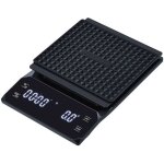 Balance digitale de cuisine �tanche tactile 3kg 0. 1g, avec minuterie. pour caf�, p�tisserie, boutique ...