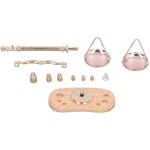 Balance vintage miniature pour maison de poup�e, balance � plateaux d�corative �chelle 1:12 accessoire ...