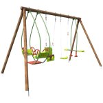 Soulet - balanoire en bois trait 4 agrs suzanne