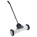 Balayeuse magnétique avec roues 60 cm, balai magnétique capacité maximale 5, 4 kg, manche réglable, légère, ... Balayeuse magnétique avec roues 60 cm, balai magnétique capacité maximale 5, 4 kg, manche réglable, légère, ...