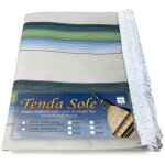 Balcon ext�rieur de jardin de rideau de soleil california green emball� cm. 140x250