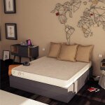 Baldiflex - matelas easy aloe Épaisseur 18 cm mousse polyuréthane comfort moyen 70 x 190 cm Baldiflex - matelas easy aloe Épaisseur 18 cm mousse polyuréthane comfort moyen 70 x 190 cm
