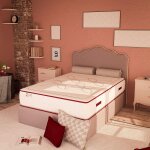 Baldiflex - matelas grand amour 90 x 190 cm - mousse  mmoire de forme et mousse - paisseur 30 cm - ...