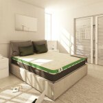 Baldiflex - matelas hybride avec ressorts ensaches et m�moire de forme 5 cm energy 1600 mesure 90x190 ...