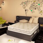 Baldiflex - matelas m�moire de forme 23 cm easy super top avec revetement aloe vera 90x200 cm