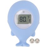 Baleine en forme de bébé baignoire thermomètre à eau alarme silencieuse infantile bébé bain flottant ... Baleine en forme de bébé baignoire thermomètre à eau alarme silencieuse infantile bébé bain flottant ...