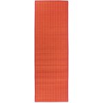 Thedecofactory - bali chic - tapis en bambou rouge 200x65