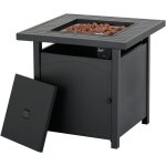 Bras�ro � gaz ext�rieur ? foyer avec pierres de lave ? allumage �lectronique ? table basse multifonctionnelle ...