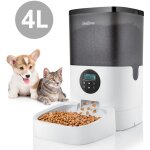 Balimo - 4l distributeur de croquettes pour chats et chiens distributeur automatique avec Écran lcd, ... Balimo - 4l distributeur de croquettes pour chats et chiens distributeur automatique avec Écran lcd, ...