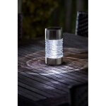Balise solaire martello - inox et verre