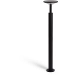 Balise sur pied extrieure led 18w aluminium lhasa 3000k l noir blanc chaud