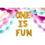 Ballon aluminium lettre n 35 cm, dor�