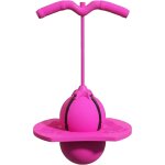 Ballon sauteur avec pompe et poign�e - balles � sauter pour