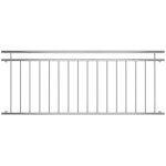Balustrade balustrade du balcon fran�ais balustrade � barreaux en acier inoxydable 90x225 balustrade ...