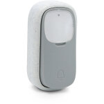 Bouton d'appel suppl�mentaire sans fil sans pile pour le carillon bamboo - bamboo push avidsen 102503 ...