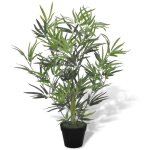 Bambou artificiel avec pot 80 cm vidaxl