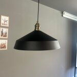 Bamyum lema suspension luminaire r�tro en metal de 37, 5 cm, lustre de salon vintage, �clairage de plafond ...