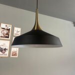 Bamyum lema suspension luminaire r�tro en metal de 37, 5 cm, lustre de salon vintage, �clairage de plafond ...
