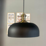 Bamyum rocha suspension luminaire industrielle r�tro en metal de 30 cm, lustre de salon vintage, �clairage ...