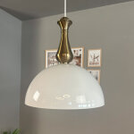 Bamyum rocha suspension luminaire industrielle r�tro en metal de 30 cm, lustre de salon vintage, �clairage ...