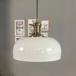 Bamyum rocha suspension luminaire industrielle r�tro en metal de 30 cm, lustre de salon vintage, �clairage ...