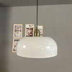 Bamyum rocha suspension luminaire industrielle r�tro en metal de 30 cm, lustre de salon vintage, �clairage ...