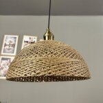 Bamyum yimpi bohem suspension luminaire en metal de 30cm, lustre salon, cuisine, chambre, salle � manger, ...
