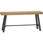 Banc 110 cm bois massif de teck