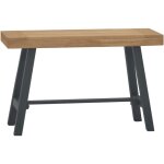 Banc 80 cm bois massif de teck vidaxl