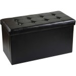 Banc coffre polyurthane couvercle capitonn